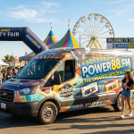 Power88.fm van at the fair